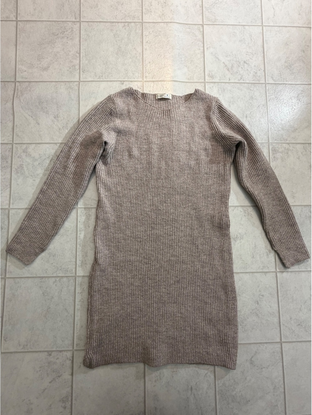 Primark Cares beige knit sweater dress